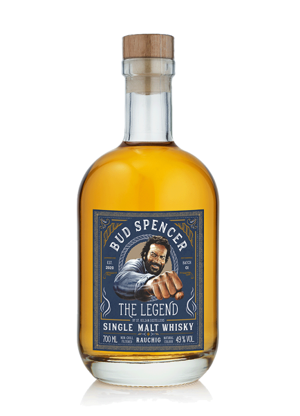 Bud Spencer - The Legend rauchig Single Malt Whisky 49% - 0,7l