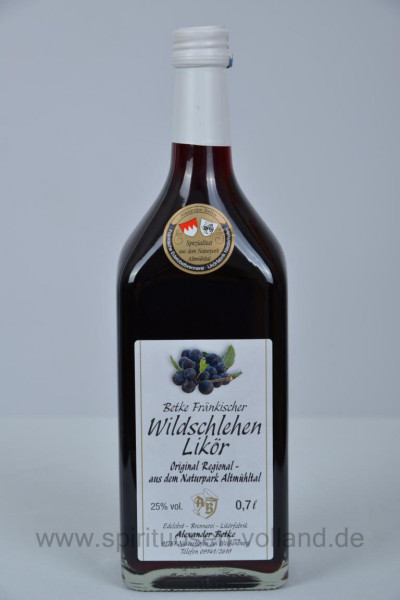 Wildschlehen Likör 25% - 0,7l