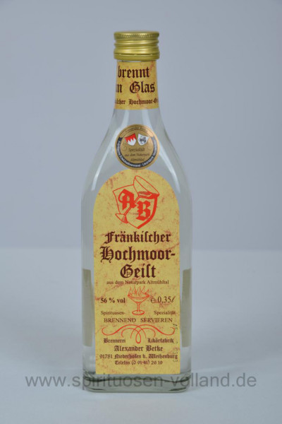 Fränkischer Hochmoorgeist 56% - 0,35l