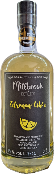 Zitronen-Likör 25% - 0,5l