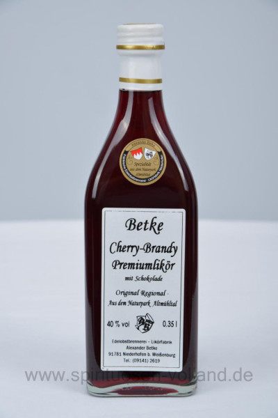 Cherry Brandy mit Schokolade 40% - 0,35l