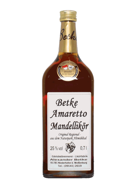 Amaretto Mandellikör 25% - 0,7l