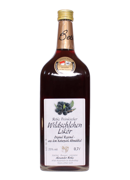 Wildschlehen Likör 25% - 0,7l